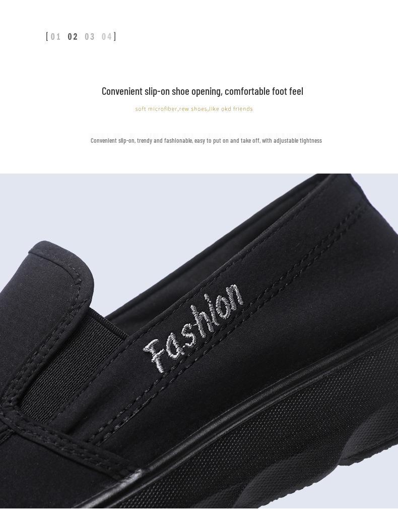 Men's 2025 Summer Slip-On Casual Polyurethane Walking Shoes