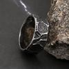 Nordic Viking Runes Ring 316L Stainless Steel Odin Amulet Punk Jewelry Gift For Men Women Couple