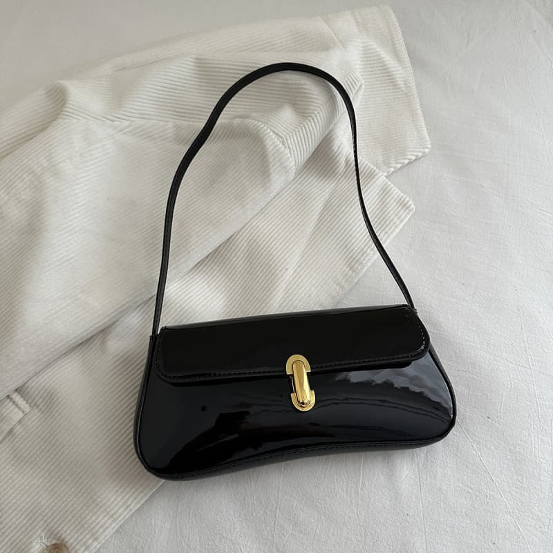 

Women s Vintage Underarm Bag Hand-held Small Square Bag чёрный
