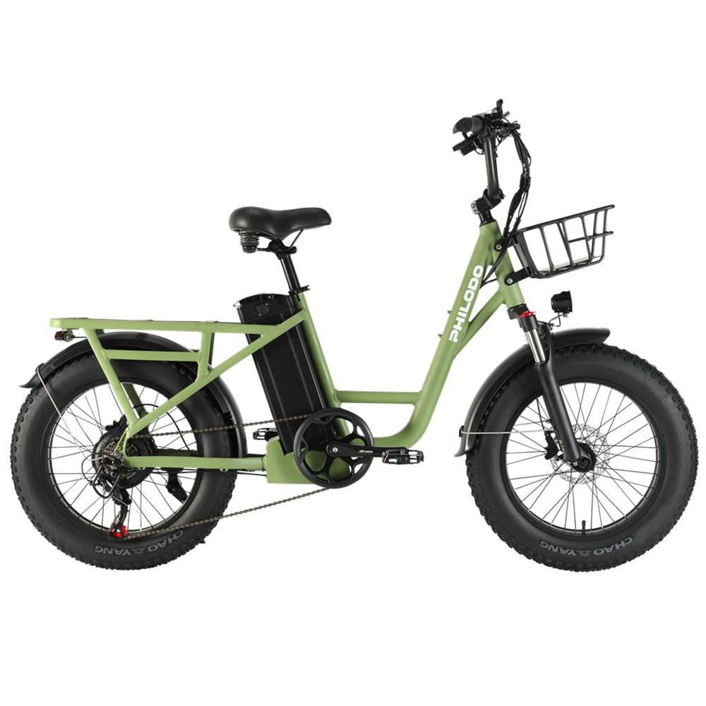 Bicicletta Elettrica Philodo T1 Ruota da 20" Motore da 750W Bicicletta Elettrica da Pendolarismo Urbano 48V 20Ah Freni a Disco Idraulici 7 Velocità Carico Massimo 150Kg