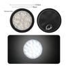 Universelles 3-farbiges rundes LED-Rücklicht, wasserdicht, hohe Helligkeit, Brems-, Blink-, Rückfahrlicht für LKW, Anhänger, Wohnmobil