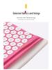 Yoga Acupressure Mat with Head Pillow for Muscle Relaxation and Massage