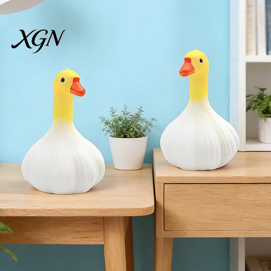 Kids Stress Toy Relief Garlic Duck Soft Stretchy Squeeze Sensory Hand Therapy Concentration Aid Exercise Relaxation Ball Party Favors