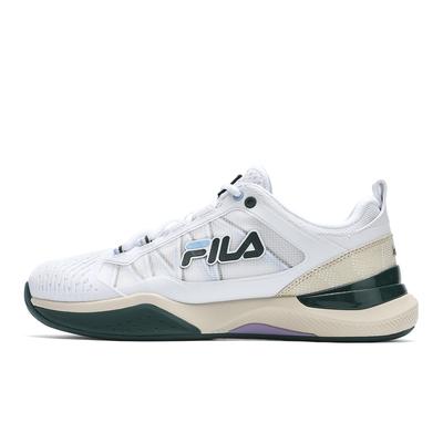 Retro Trend Sports Shock Absorption Non-Slip Wear-Resistant Breathable Low-Top Tennis Shoes Men Sneaker Black White A12M431501FWB