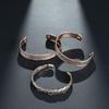 Crocon Exclusive Tibetan Copper Adjustable Bangle Bracelets for women and men Indian pattern  Gift for him & her
