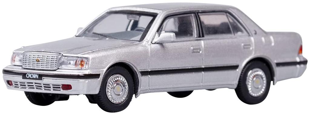 Gaincorp Products 1/64 Scale Toyota Crown JZS155 LHD Silver Finished Model KS-012-67