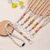 [Handmade] Bohemian Rope Handmade Keychain Necklace Lanyard | 1pc | Rope | Safety Snap | Phone Strap, Work Badge Lanyard | | Bohemian