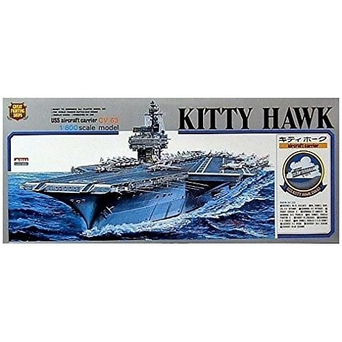 

Micro Ace 1/800 Battleship & Aircraft Carrier Series No. 6 US Navy Aircraft Carrier Kitty Hawk Plastic Model