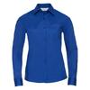 Russell Collection Womens/Ladies Classic Polycotton Easy-Care Long-Sleeved Shirt