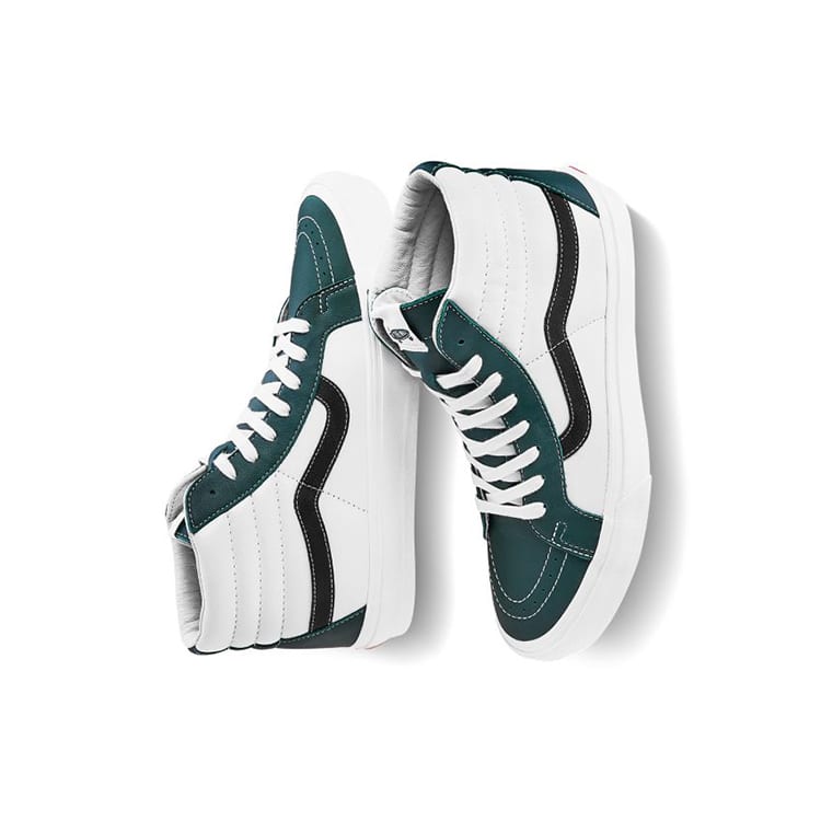 Sk8 Vans-Hi Reissue 6 'Marshmallow Evergreen' VN0A4BVH22D