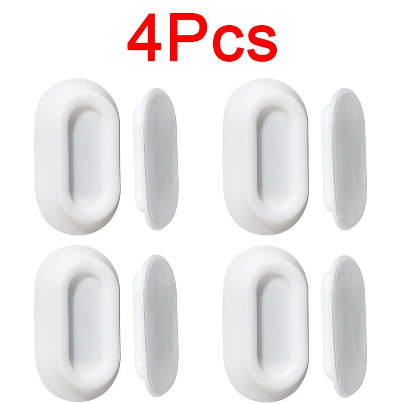 6 Pack Magnetic Remote Control Holder Self-Adhesive Wall Mount Multi‑Purpose Remote Control Support For Home Office JYSNJ04