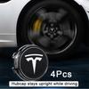 4PC/Set 57mm Floating Wheel Center Cap Hub Cover Suitable for Model 3 S X Magnetic Hub Cap Center Cover Wheel Hub Logo