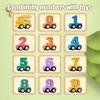 7/11/12/14Pcs/Set Magnetic Number Train Toy Kit Toddlers Number Counting Color Sorting Preschool Learning Activity Educational Train Toy Birthday Gift