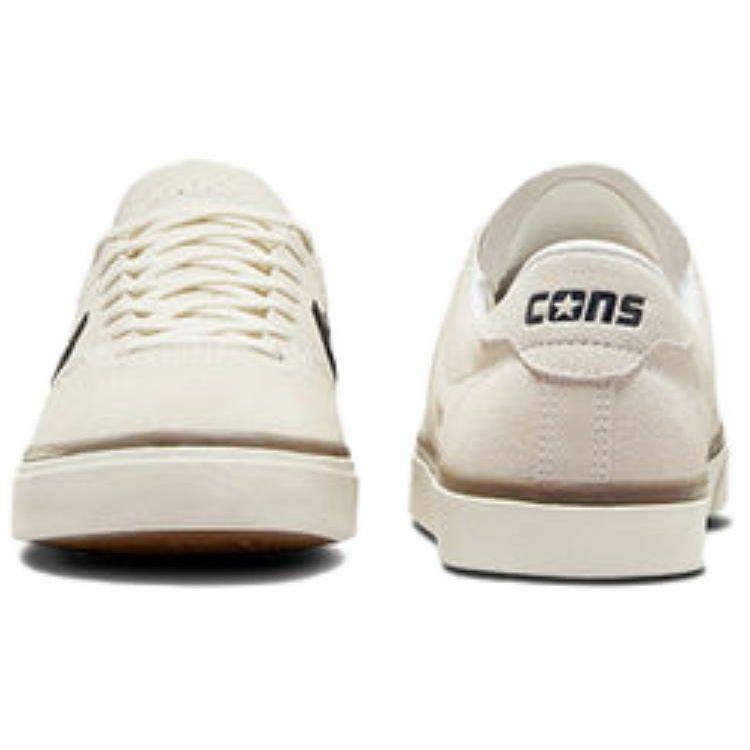Converse Louie Lopez Pro Low Egret Unisex Sneakers Cream Black A07695C