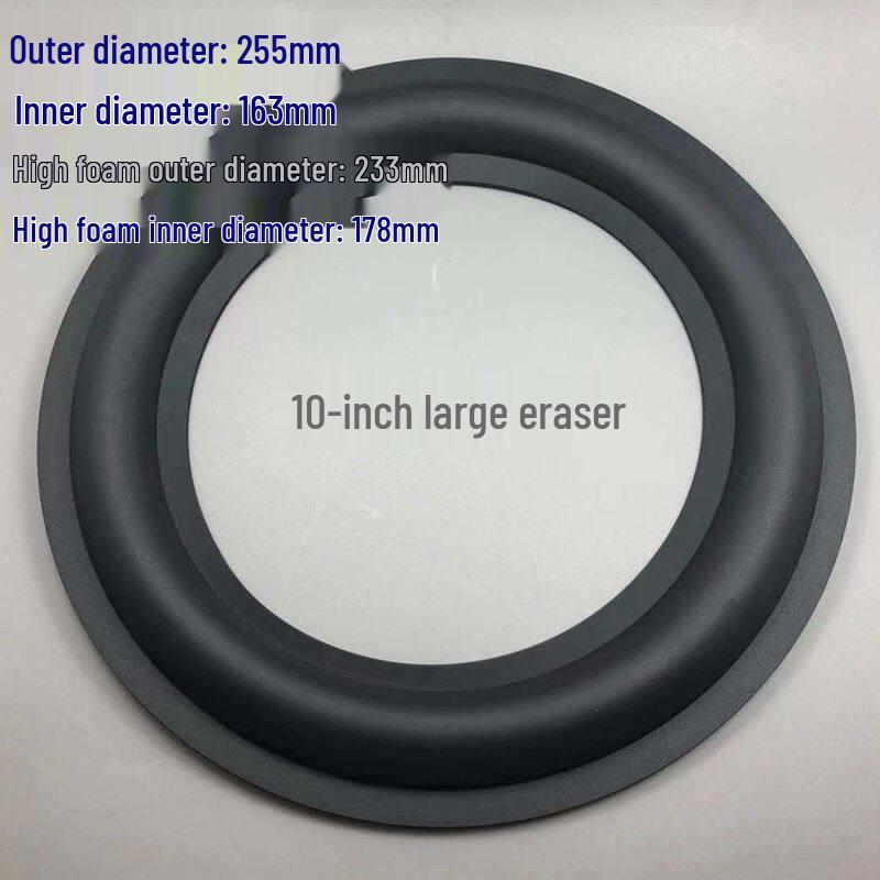 Rubber Edge Repair Ring for Speaker Horns - Available In Sizes 1.5 To 12 Inches
