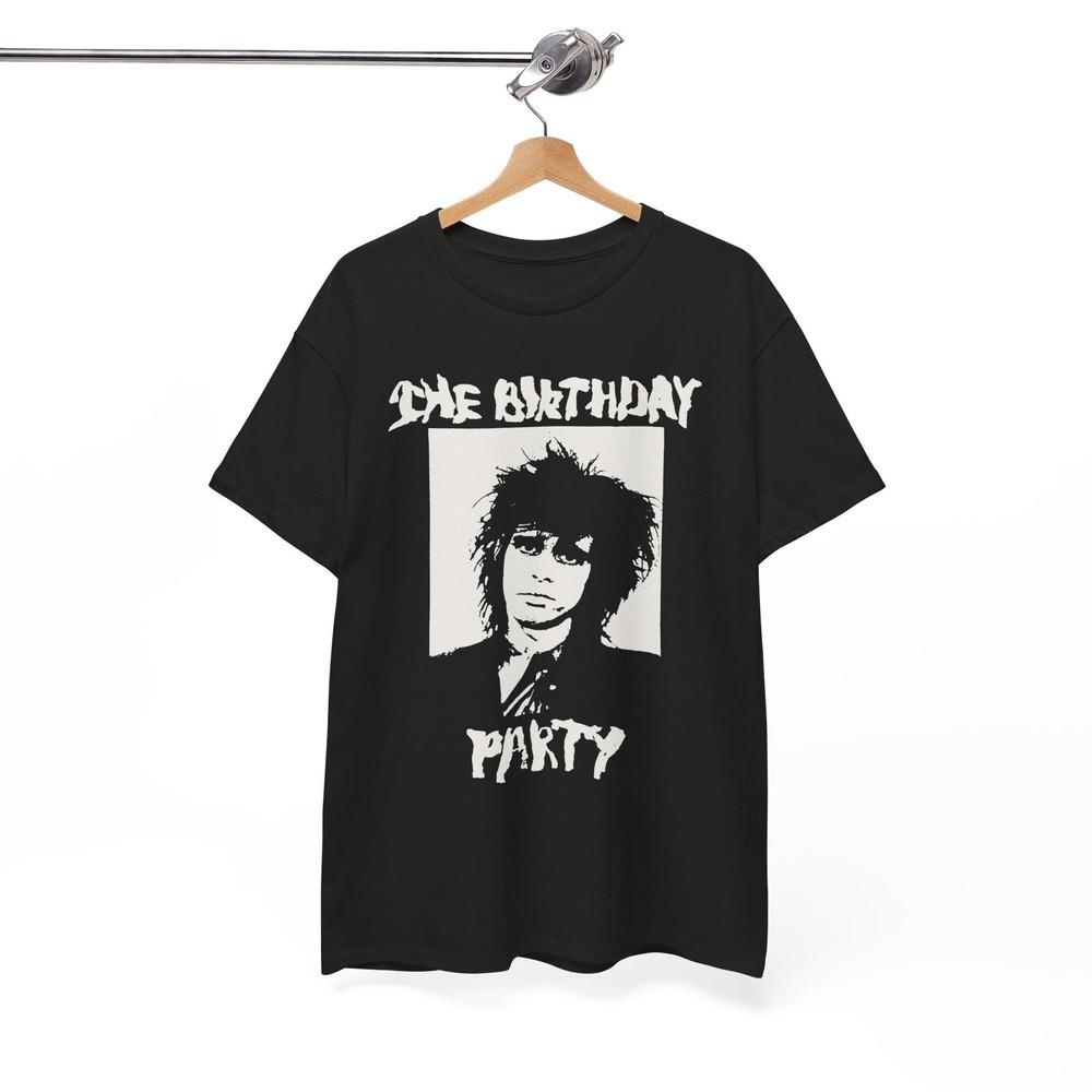 The Birthday Party TShirt Nick Cave Shirt Goth Post Punk Unisex Tee Unisex T-Shirt S