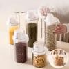 Borcan sigilat, Calitate alimentară, De uz casnic, Rezistent la insecte și umiditate, Container pentru orez de bucătărie, Borcan pentru depozitare făină și amidon