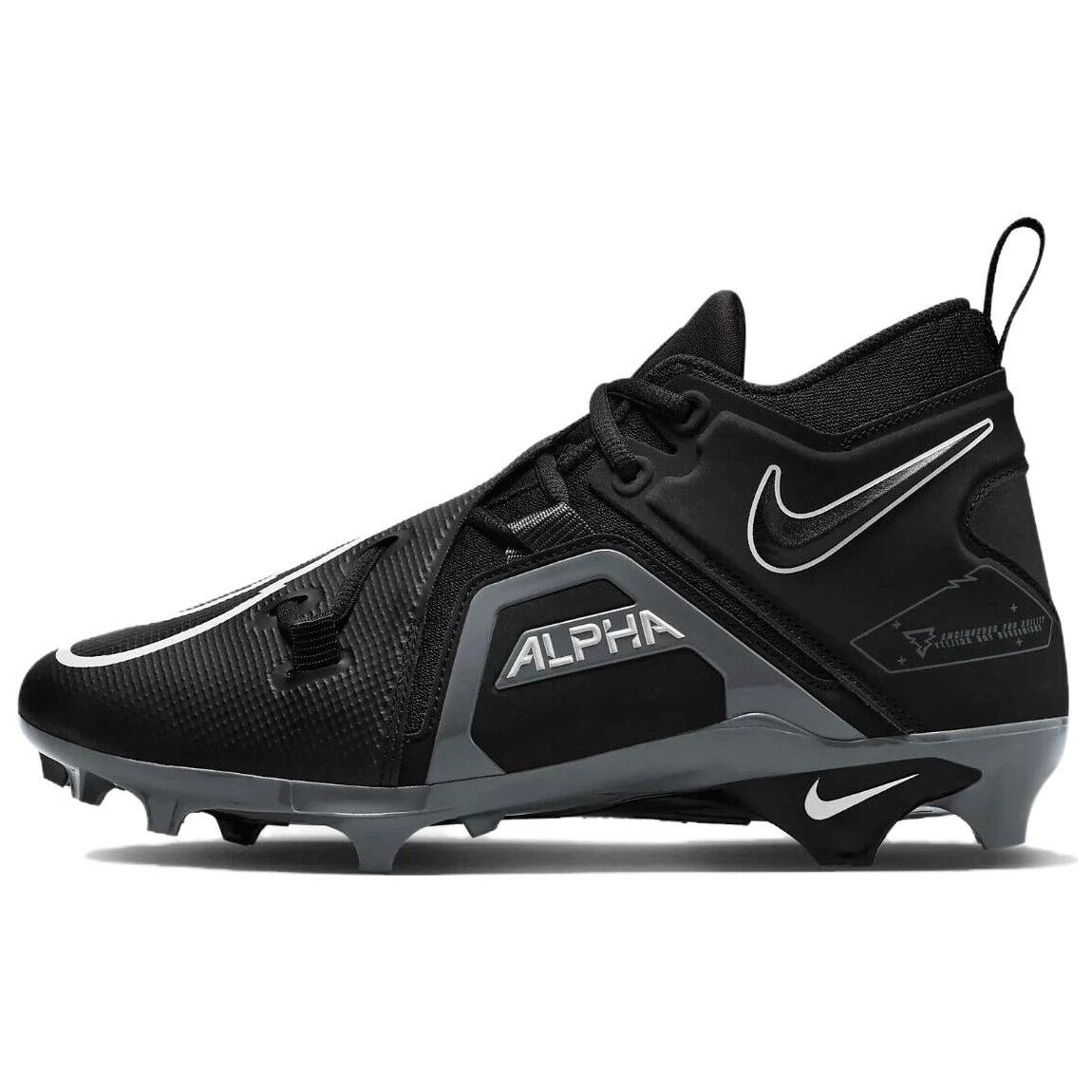 

new Nike Alpha Menace Pro 3 Black Iron Grey 44