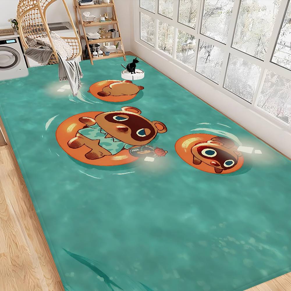 Animal C-Crossing Kitchen Mat Kids Room Bedroom Decoration Balcony Anti-Slip Doormat Living Room Alfombra