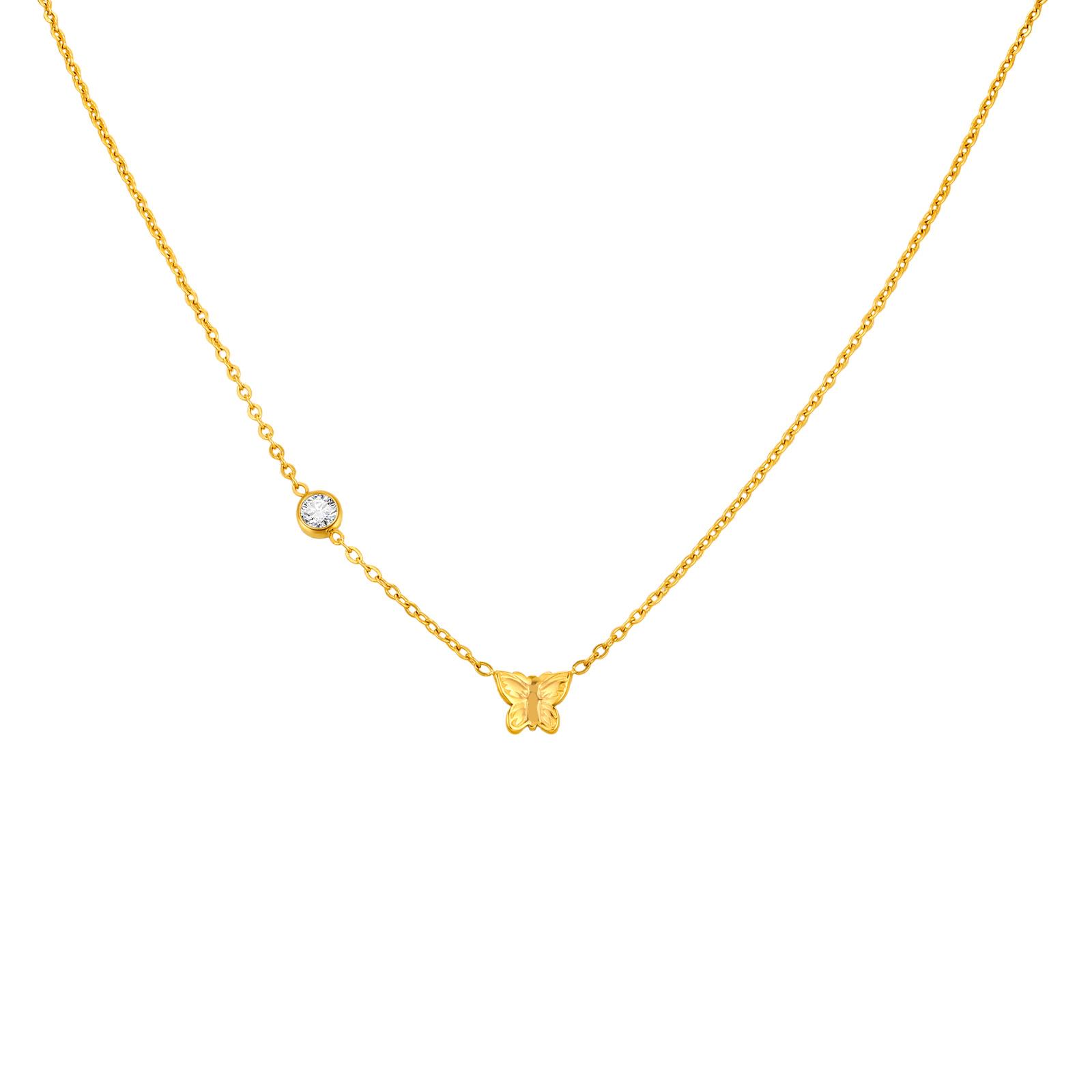 

Cubic Zirconia Heart Necklace For Women, Stainless Steel Charm Necklace with CZ Stone,dainty Love Pendant Necklaces Jewelry 15.7inch-17.7inch