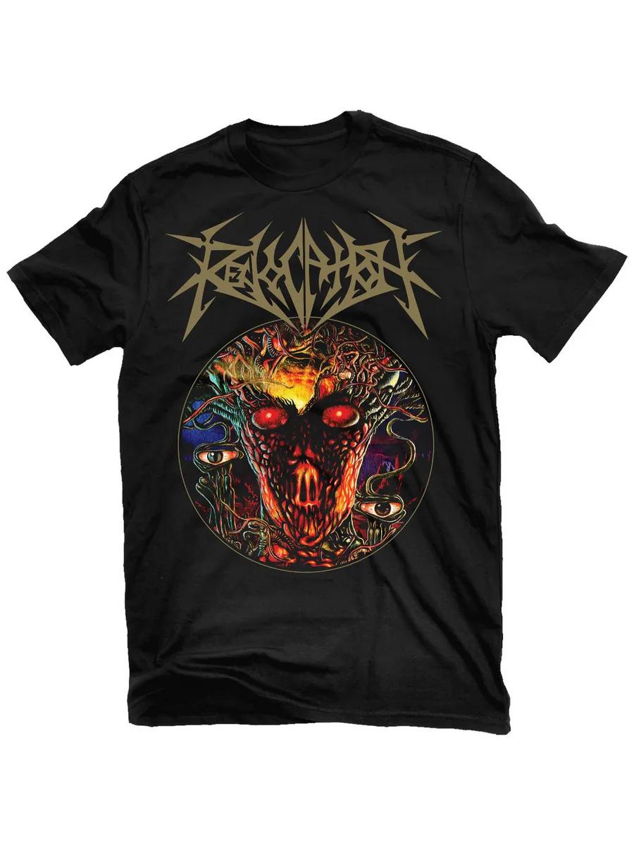 

Men s Revocation Graphic T-Shirt, 100% Cotton Crew Neck Short Sleeve Tee, Casual Summer Top for Daily Wear and Gift S