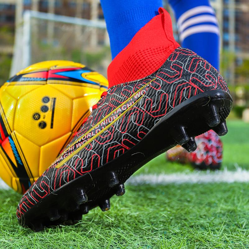 Мужские футбольные бутсы большого размера с длинным гвоздем — фото 18