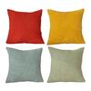 Corduroy Striped Pillow Cover 18x18 Inch Boho Textured Cushion Cover Patchwork Throw Pillow Cover for Farmhouse Home Sofa Couch Bed