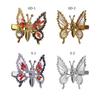 8Pcs Fluttering Butterfly Clip Metal Moving Butterfly Hair Clip Butterfly Hair Barrettes Hair Styling Clip Jewelry