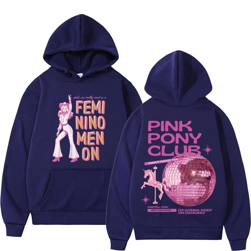 Chappell Roan Midwest Princess Tour Women Hoodie Sweatshirt Hoodies Fashion Fashion Print Long Sleeve Unisex Casual Print sweatshirt Oversized