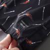 Label Cutting Retro Hong Kong Style Summer plus Size Men's Clothing Short Sleeve