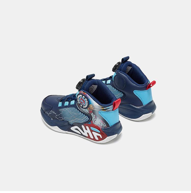 MQD Casual Shoes Anti-slip Cartoon Velcro Outdoor Running Shoes for Middle-aged Children