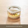Genasi High Borosilicate Glass Steamer & Microwave Bowl with Lid