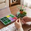 Artificial Moss Beaded Flower Leaf Craft Set  Floral Lover Handmade Favor