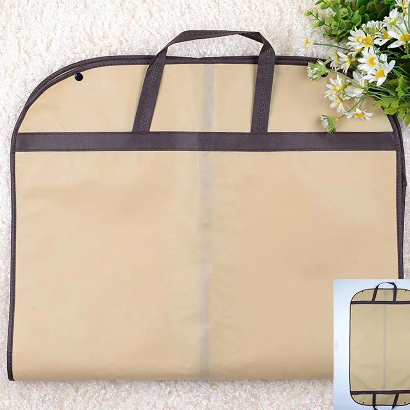 Suit Dust Cover Portable Travel Business Folding Hanging Garment Bag for Home Household Clothes Protector Case LT001