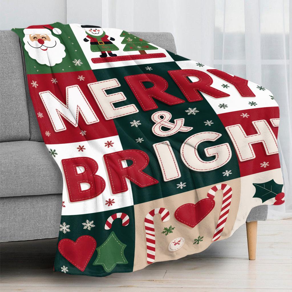 Halloween Print Pumpkin Castle Blanket Flannel Blanket Throw Blanket