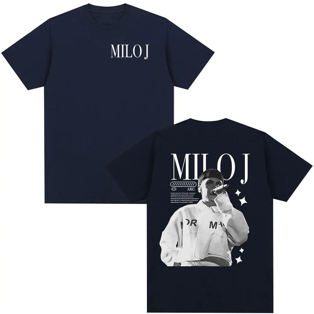 Milo J Official Merch TShirt Unisex 100 Cotton Loose Short Sleeve Fashion Hip Hop Streetwear Top Women And Unisex Tshirt