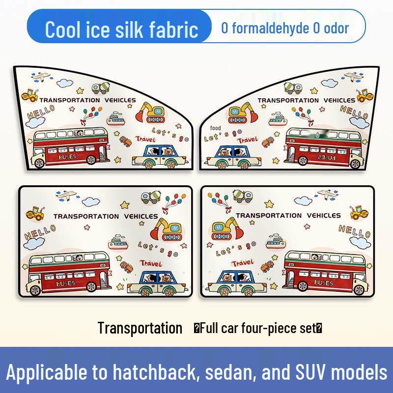 Car Privacy Blackout Curtains: Sunshade for Rear Window and Stroller