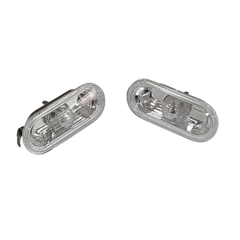 Replacement Part Clear Side Marker Light Smooth Lens For VW Volkswagen Golf MK4