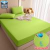 Waterproof Mattress Pad Cover Breathable Washable Bedspreads Healthy Anti-bacteria Anti-mite Fitted Double Bed Sheet (Without Pillowcase)