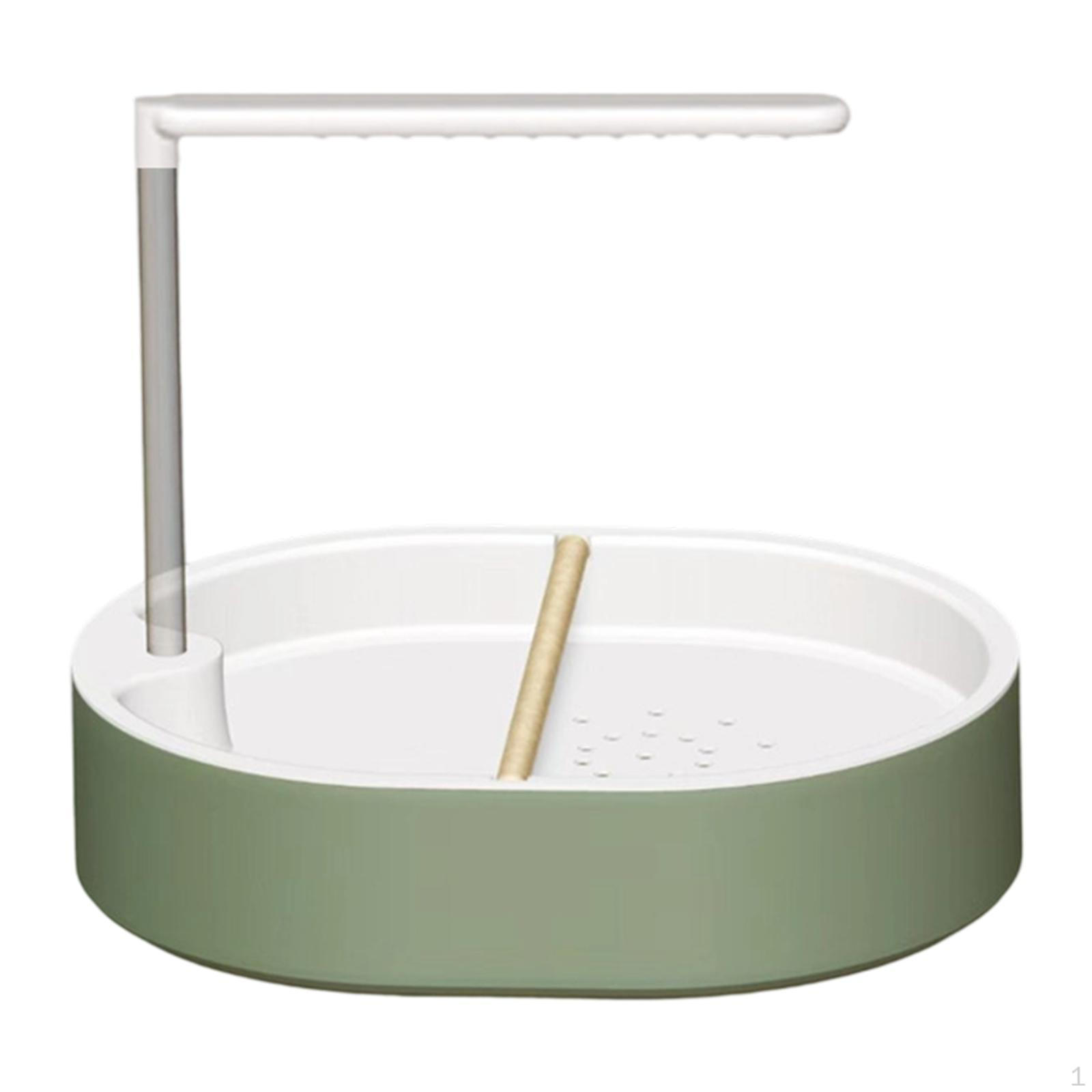 

Parrot Bath Shower Automatic Bird Bathtub Budgie Parakeet Supplies African Grey Portable Cockatiel