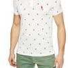 Polo Ralph Lauren SS25 Small Pony Logo Embroidered Nautical Print Short Sleeve Polo Shirt Men Tops MNPOKNI1N821190-100