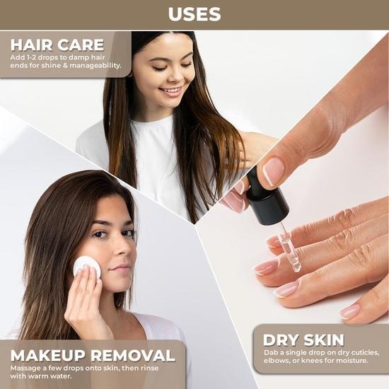 USDA Bio Aprikosenkernöl - Kaltgepresst, Natürliches Öl für Haut- und Haarpflege - Ideales Massageöl & Kopfhaut-Feuchtigkeitsspender