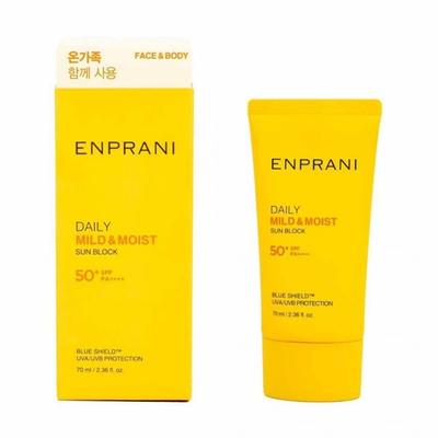 Family Face Body Blue Light Protection Daily Sun Cream SPF50+70ml