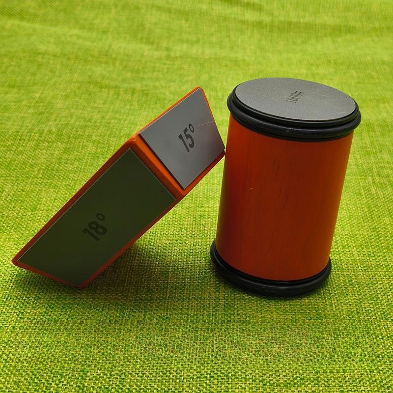 Latest Rolling Blade Sharpener Set Non-slip Base 15/18/20/22° Four Angle Diamond Grinding Disc Jade Fine Sharpening Kitchen Tool