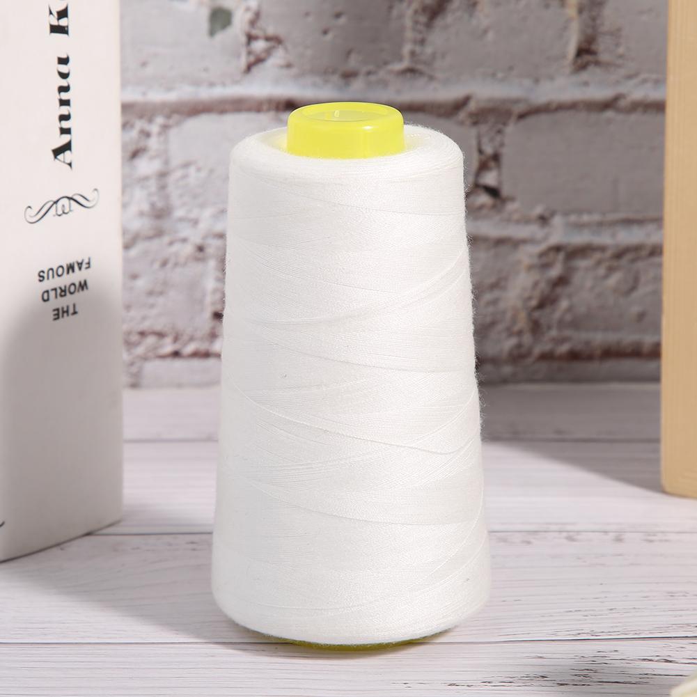 4PCS High Grade Polyester Thrd Sewing NaMachine Accessories Needle Thrd 3000 Yards for Clothes(Black )