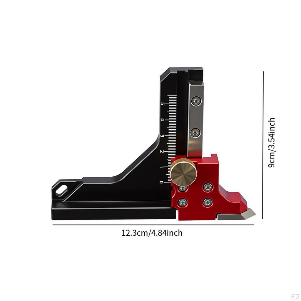 Height Gauge Measuring Instrument High Precision Heavy Duty Depth Measurement Ruler Woodworking