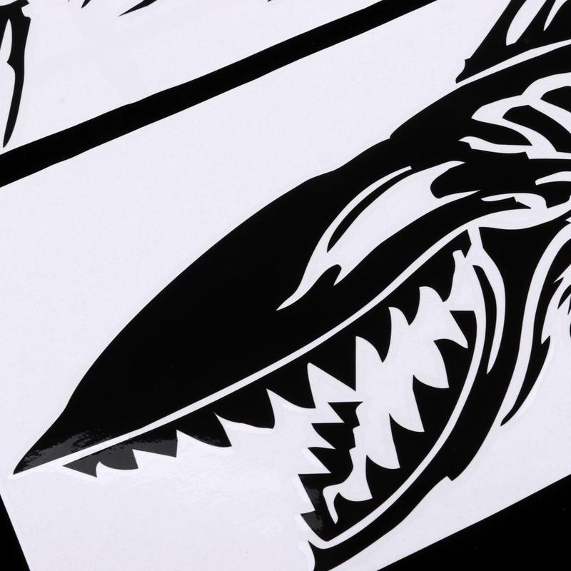 Fish Bone Skeleton Decal Sticker Marine Accessories for Inflatable Kayak Canoe Dinghy Car Window Truck Bumper Motorcycle Laptop
