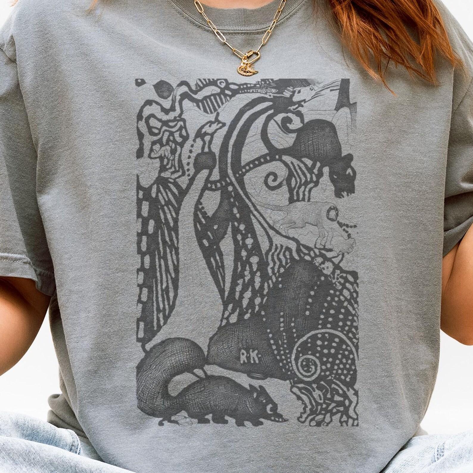 Humoristic Motive 1908 Art T-Shirt | Unisex Comfort Colors Tee 100