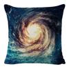 Nordic Sofa Pillow Light Luxury Style Living Room Bedside Cushion Cosmic Scenery Linen Pillow Case Without Core Waist Pillow