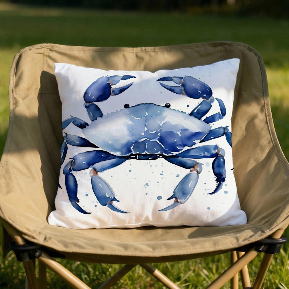 Sea Animal Turtle Coral Cushion Cover Soft Reversible  Durable Pillow Cover  MultiScene Use for Home  Car Daily Comfort